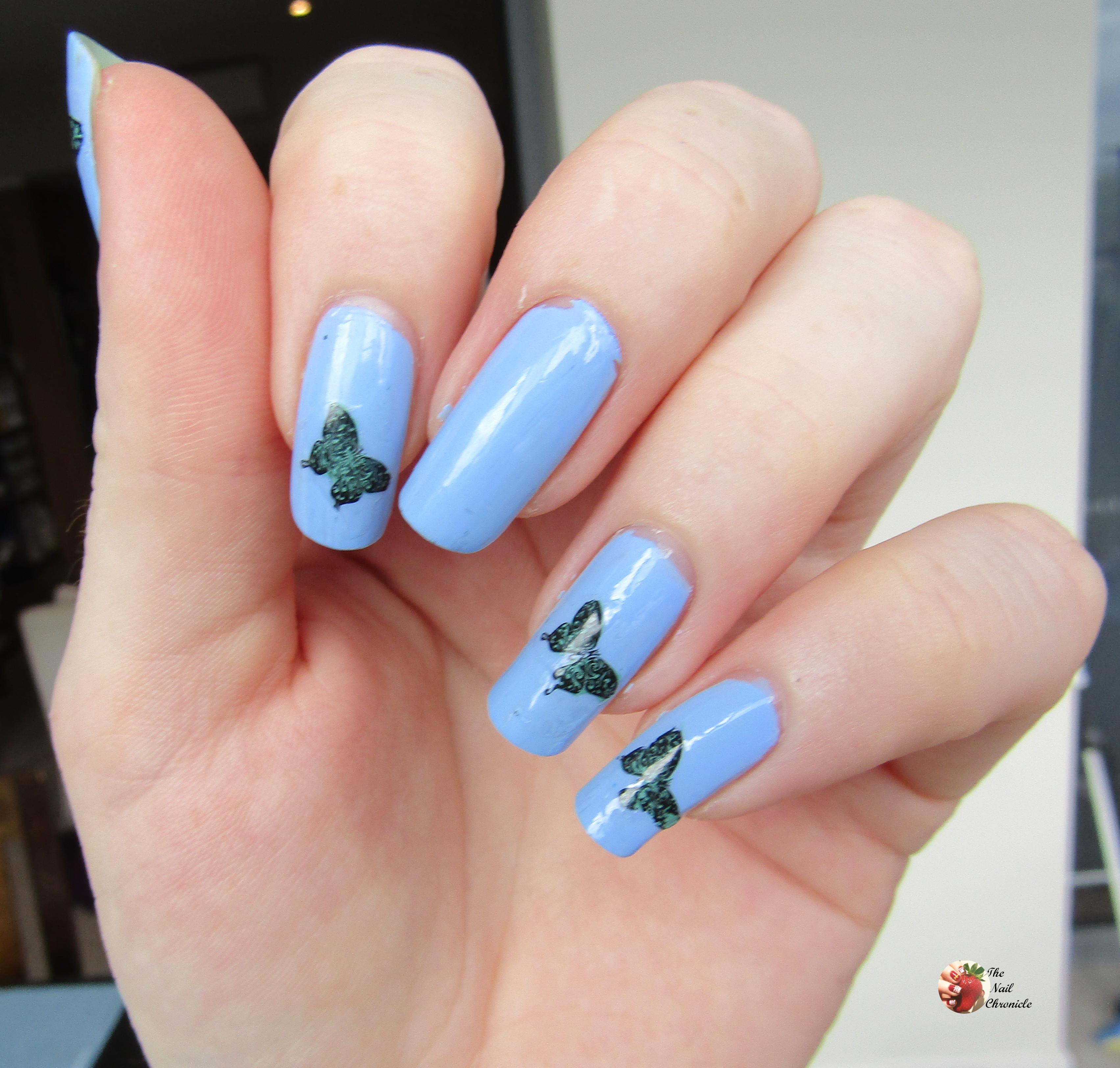 Butterfly Nail Art | Create your own nail art at home - The Nail Chronicle